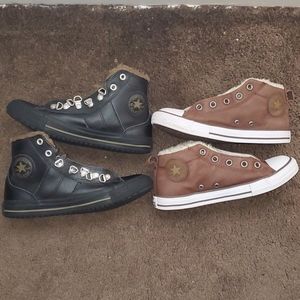 Converse size 3 youth. 2 pair
